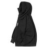 Streetwear Men's Oversized Heavyweight Hoodie with Neck Gaiter