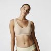 Women's Soft Stretch Padded V-Neck Bra Top