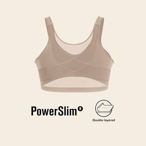 Posture Corrector Bra Wireless Front Closure Bra for Women Full Coverage