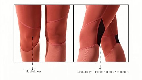 20-30 mmHg Compression Leggings Rise Pant 26" for Women - Yoga Gym Running Training