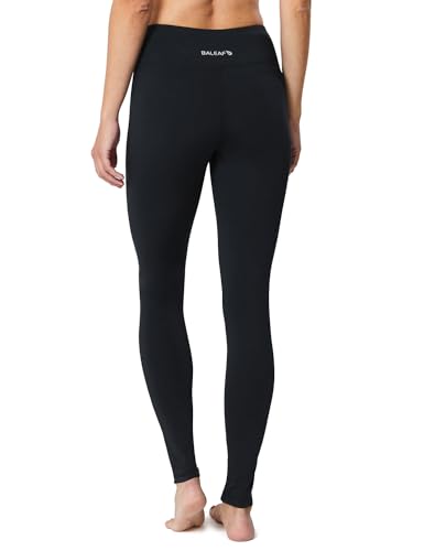Women's Fleece Lined Leggings Thermal Warm Winter Tights High Waisted Yoga Pants Cold Weather with Pockets