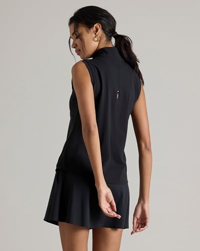 Women's Course to Court Sleeveless Zip Mock