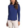 Athleisure Wear Sun Protective UPF 50 Icefil Cooling Tech Long Sleeve Crew Neck Top with Under Arm Mesh – 83000