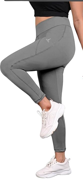 Gym Pants for Women - Stylish Workout and Yoga Wear & Purple Skinny Super Stretch Dryfit Fabric Lower Stretchable, MAROON, 25