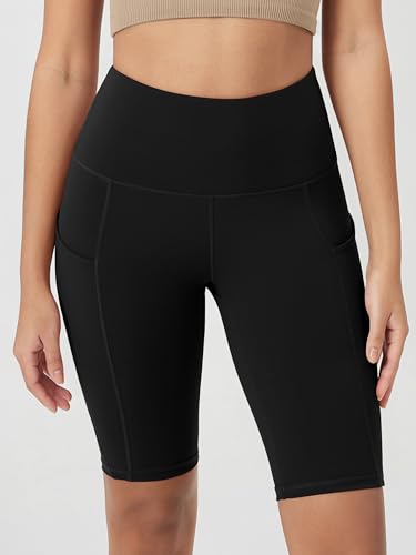 Women's Tummy Control Biker Shorts 2.0 with Pockets High Waist Athletic Workout Yoga Shorts-3.5''/ 5"/ 8" / 10" Inseam