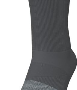 6 Pack Sports Dri-Fit Moisture Wicking Athletic Crew Socks Red Yellow Blue Green Purple Orange White