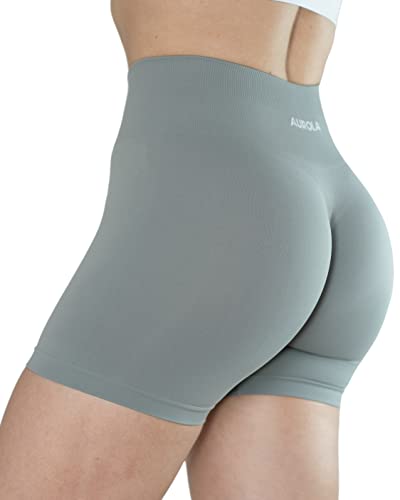 Dream Collection Women Workout Shorts High Waist Gym Shorts, Scrunch Butt Seamless Athletic Shorts