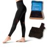 20-30 mmHg Compression Leggings Rise Pant 26" for Women - Yoga Gym Running Training