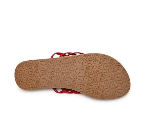 Yoga Sandy II Sparkle | Flip Flops for Women | Yoga Sandals For Women | Women's Beach Sandals | Memory Foam Footbed