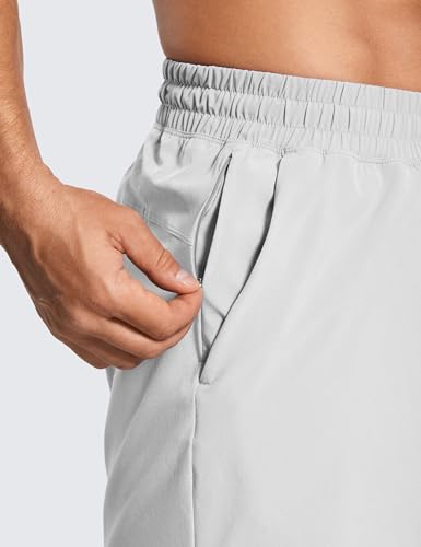 Men's Linerless Workout Shorts - 7'' Quick Dry for Running Sports Athletic Gym with Pockets