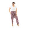 Harem Boho Cotton Summer Pants for Women, Loose Lightweight Pants for Women with Pockets, Womens Casual Beach and Yoga Pants