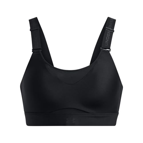 Womens Infinity High Impact Sports Bra, (002) Black / / Black, Large D-DD