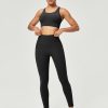 Scrunch Butt Lifting Leggings for Women Tummy Control No Front Seam Compression Workout Leggings with Pockets Yoga Pants