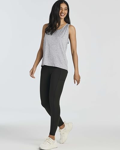 5 Pack: Women's Crossback Keyhole Open Back Workout Tank Top Dry-Fit Sleeveless Yoga Gym (Available in Plus)