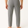 Men's 6 Pack 100% Cotton Jersey Knit Yoga Lounge & Sleep Pajama Pants