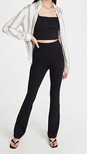 Women's Neoprene Flared Leggings