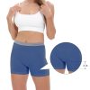 Women's Cotton Boxer Briefs 3" Inseam Underwear Boy Shorts Panties 5 Pack