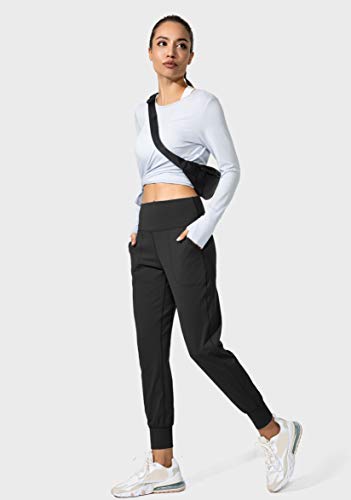 31vYBot5zcL.jpg Women's Joggers High Waisted Yoga Pants with Pockets Loose Leggings for Women Workout, Athletic, Lounge