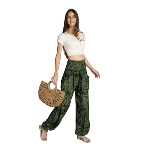 High-Waisted Boho Harem Yoga Pants for Women