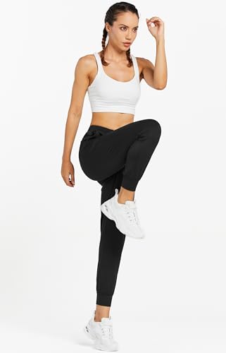 Women's Joggers Pants Athletic Running Petite/Regular/Tall Sweatpants with Pockets Tapered Casual Workout Pants