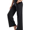 Wide Leg Pants Woman Yoga Pants with Pockets Stretch Loose Casual Lounge Sweatpants Petite/Regular/Tall