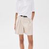 Women's Pleated Shorts