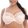 Women's Morgan Banded Comfort & Support. Three-Section Cup, Side Frame, Stretch Lace. Solid Color Dd+ Bras
