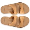 Womens Yoga Twist-N-Slide Sandal | Platform Sandals for Women | Yoga Mat Footbed with 1.25" Platform