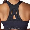 Seamless Sports Bra for Women Adjustable Straps Wire Free Support for Low Impact Sports Yoga, Cycling, and Hiking