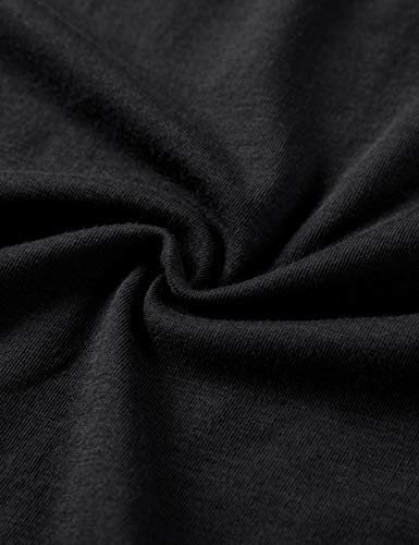 Womens Pima Cotton Racerback Workout Tank Tops Scoop Neck Athletic Loose Sleeveless Shirts