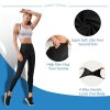 High Waisted Leggings for Women - No See Through Tummy Control Cycling Workout Yoga Pants with Pockets Reg & Plus