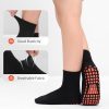 5 Pairs Non Slip Socks Non Skid Sticky Grippy Yoga Pilates Hospital Sock Men Women