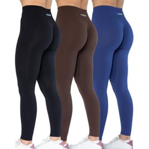Dream Collection Workout Leggings for Women High Waist Seamless Scrunch Athletic Running Gym Fitness Active Pants