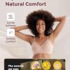 Nursing Bras for Breastfeeding, YN21 Seamless Ultra Comfort Maternity Bra, Natural Shape, Pregnancy Sleep Bralette