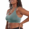Women Sports Bra, 3-Pack (Adriatic/Ocean Tropic/Heather Gray, X-Large)