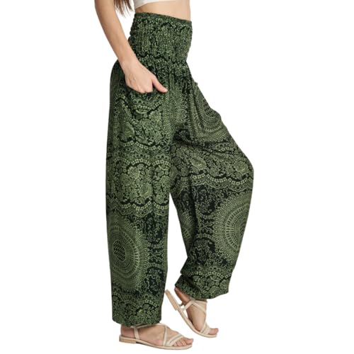 High-Waisted Boho Harem Yoga Pants for Women