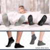 Unisex Non Slip Grip Socks with Cushion for Yoga Pilates Barre Home & Hospital