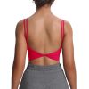 Women's Workout Sports Bras Fitness Yoga Crop Tank Twist Back Cami