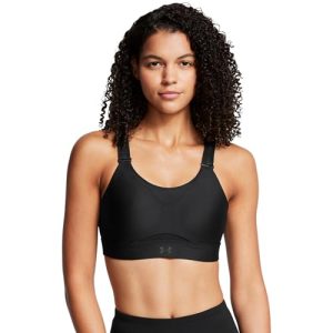 Womens Infinity High Impact Sports Bra, (002) Black / / Black, Large D-DD