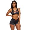 Women's Hooters Sports Bra - Racerback Sports Bras for Women with Breathable Microfiber Fabric