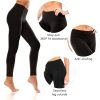 Womens Ultra Soft Cotton Stretch Full Length Footless Leggings Skinny Pant Tights | Multi Packs & Colors