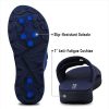 SIMPLUS Wide Women Non-Slip Cuhion Yoga Mat Athletic Slide Sandals