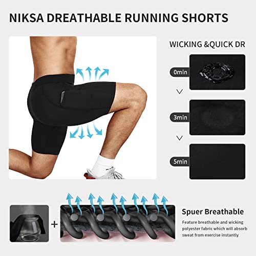 1/2/4/5 Pack Compression Shorts Men, Spandex Running Shorts Athletic Workout Sport Performance Baselayer Underwear