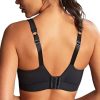 Endurance Wired Sports Bra | Black 38J | High Impact, Supportive Sports Bra for Women, Exercise & Workout Bra