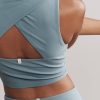 Sports Bras for Women - Ripple Longline Women's Bra - RippleKnit Fabric, Wirefree