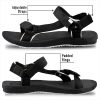 SIMPLUS Unisex Ultra-Cuhion Yoga Mat Athlete Sandals Adjustabl Straps with Heel Support