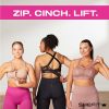 Seamless Sports Bra for Women Adjustable Straps Wire Free Support for Low Impact Sports Yoga, Cycling, and Hiking