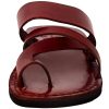 Mens/Womens Leather Biblical Sandals/Slides From Jerusalem (Shepherd's Field II)