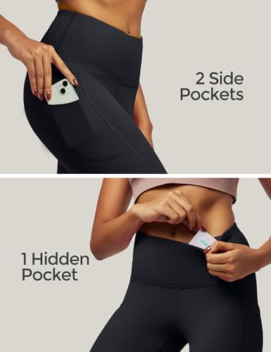 High Waist Yoga Pants with Pockets, Leggings for Women Tummy Control, Workout Leggings for Women 4 Way Stretch