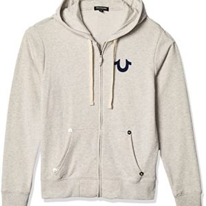 Men's Buddha Logo Zip Hoodie Sweatshirt